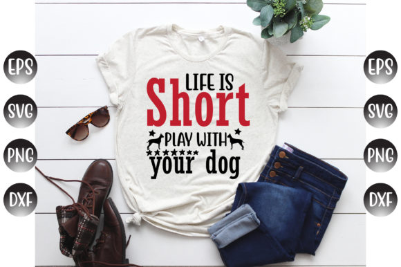 Dog Quotes, Life Is Short Play With: Hands-On Embroidery Review