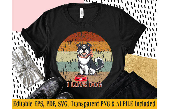 Dog T-shirt Design I Love Dog – A Hands-On Embroidery Review