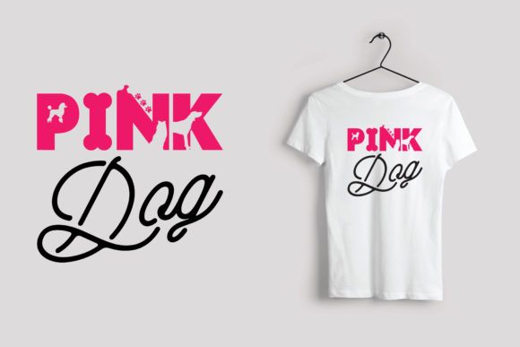 Dog T-shirt Design Pink Dog: A Review for Embroidery Use