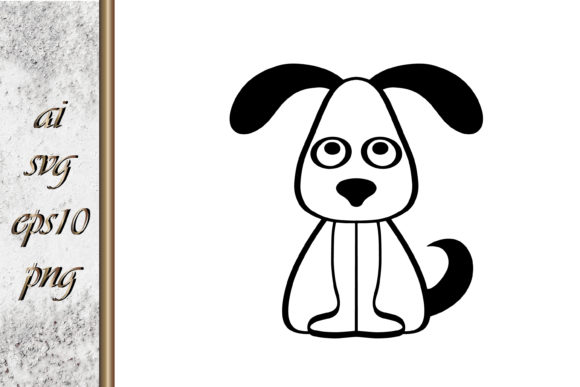 Doodle Dog Clipart: Sketch Animal Vector