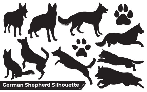 German Shepherd Silhouettes: A Designer's Honest Review