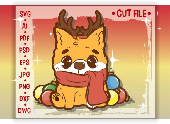 Kawaii Dog – A Designer’s Take on a Playful Vector Cut File