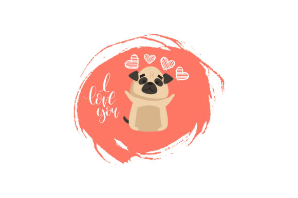 Valentine Loving Dog Illustration: A Designer's Review